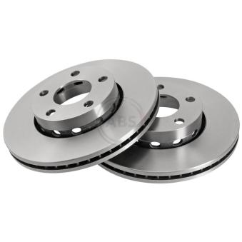 Jeu de 2 disques de frein avant A.B.S. 16248