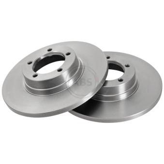 Jeu de 2 disques de frein avant A.B.S. 16283 pour MAZDA 323 1.3 16V - 73cv