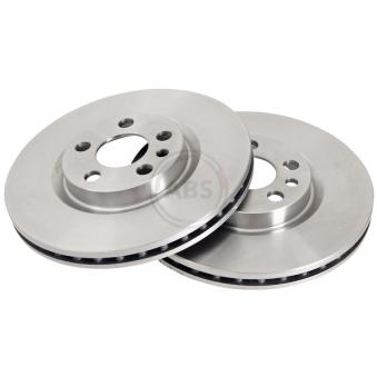 Jeu de 2 disques de frein avant A.B.S. 16288 pour HYUNDAI SANTA FÉ 2.0 - 147cv