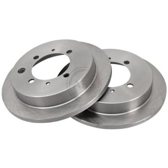 Jeu de 2 disques de frein arrière A.B.S. 16441 pour HYUNDAI SONATA 3.0 i V6 - 145cv