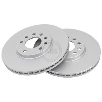 Jeu de 2 disques de frein avant A.B.S. [16486]