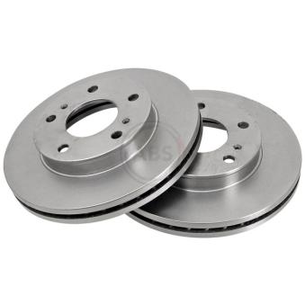Jeu de 2 disques de frein avant A.B.S. 16497 pour BMW Série 3 2.0 D - 67cv