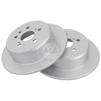 Jeu de 2 disques de frein arrière A.B.S. [16545]