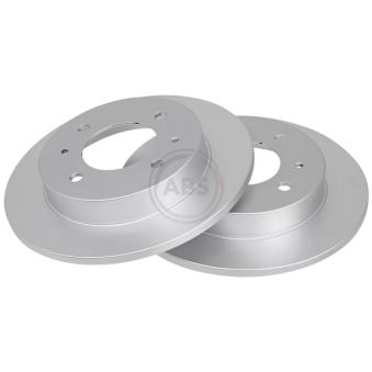 Jeu de 2 disques de frein arrière A.B.S. 16563 pour HYUNDAI COUPE 2.0 - 137cv