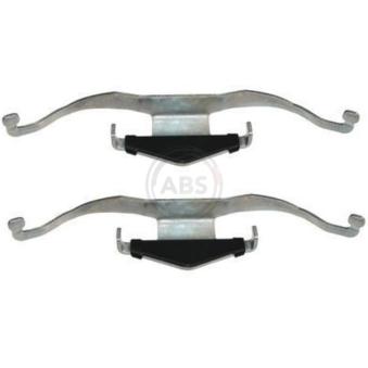 Kit d'accessoires, plaquette de frein à disque A.B.S. [1659Q]