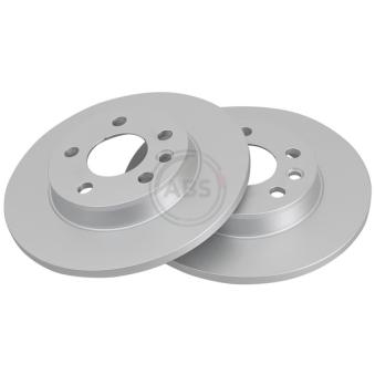 Jeu de 2 disques de frein arrière A.B.S. [16659]