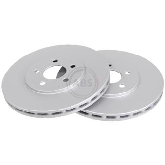 Jeu de 2 disques de frein avant A.B.S. 16726 pour CHRYSLER SEBRING 2.0 - 141cv