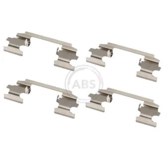 Kit d'accessoires, plaquette de frein à disque A.B.S. [1686Q]