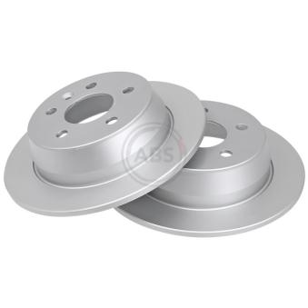 Jeu de 2 disques de frein arrière A.B.S. OEM A6384230112