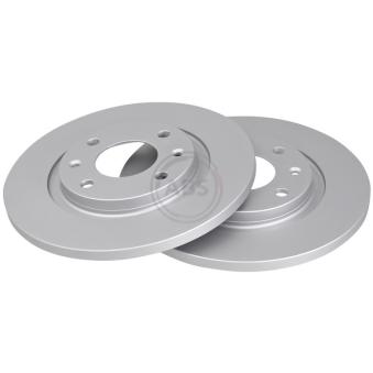 Jeu de 2 disques de frein avant A.B.S. [16899]