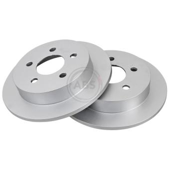 Jeu de 2 disques de frein arrière A.B.S. [16917]