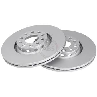 Jeu de 2 disques de frein avant A.B.S. OEM 3B0615301B