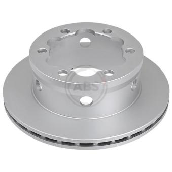 Jeu de 2 disques de frein arrière A.B.S. [16950]