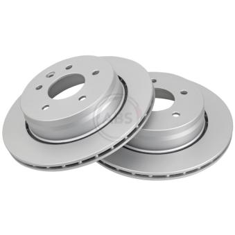 Jeu de 2 disques de frein arrière A.B.S. [16999]