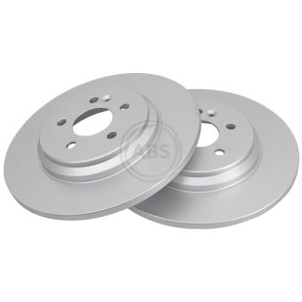 Jeu de 2 disques de frein arrière A.B.S. OEM A1634230012