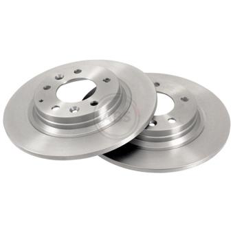 Jeu de 2 disques de frein arrière A.B.S. [17094]