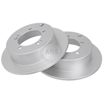 Jeu de 2 disques de frein arrière A.B.S. [17133]