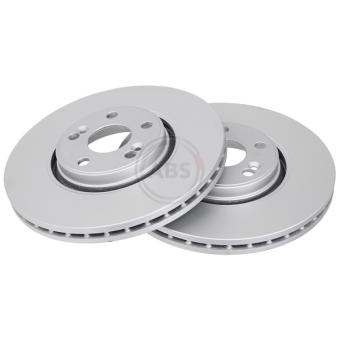 Jeu de 2 disques de frein avant A.B.S. [17158]