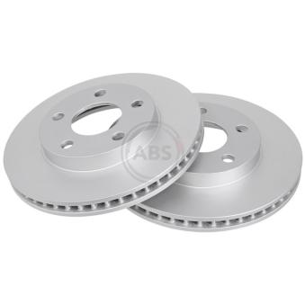 Jeu de 2 disques de frein avant A.B.S. 17255 pour CHEVROLET ALERO 2.4 16V - 141cv