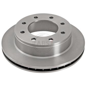 Jeu de 2 disques de frein arrière A.B.S. 17291 pour CHEVROLET SILVERADO 1500 5.3 AWD - 316cv