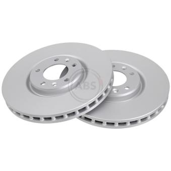 Jeu de 2 disques de frein avant A.B.S. [17344]