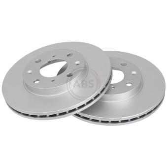 Jeu de 2 disques de frein avant A.B.S. OEM 45251S2G000