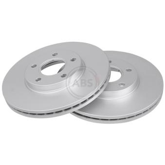 Jeu de 2 disques de frein avant A.B.S. OEM 2T141125CC Jeu de 2 disques de frein avant A.B.S. OEM 2T141125CC