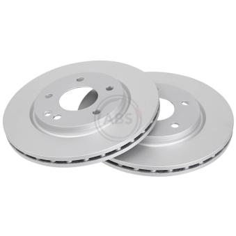 Jeu de 2 disques de frein avant A.B.S. 17422 pour MERCEDES-BENZ VANEO 1.9 - 125cv