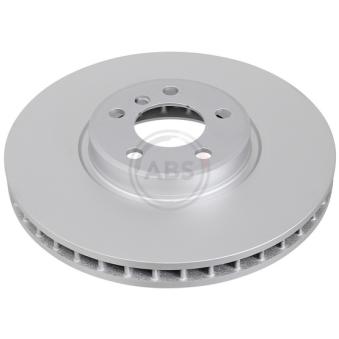 Jeu de 2 disques de frein avant A.B.S. 17437 pour BMW X5 4.8is - 360cv
