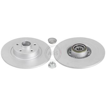 Jeu de 2 disques de frein arrière A.B.S. [17451C]