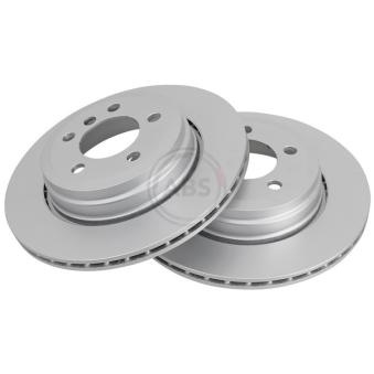 Jeu de 2 disques de frein arrière A.B.S. 17452 pour FORD COUGAR 730 d - 211cv