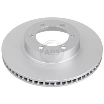 Jeu de 2 disques de frein avant A.B.S. [17459]