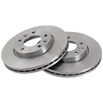 Jeu de 2 disques de frein avant A.B.S. OEM 0K56A33251
