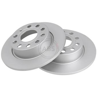 Jeu de 2 disques de frein arrière A.B.S. [17520]
