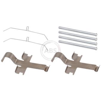 Kit d'accessoires, plaquette de frein à disque A.B.S. [1752Q]