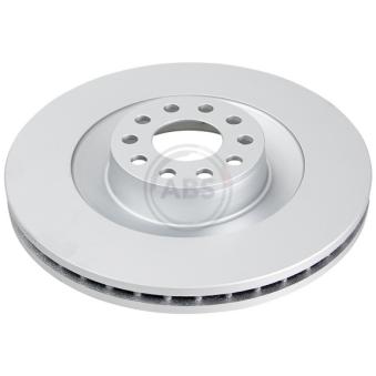 Jeu de 2 disques de frein avant A.B.S. 17530 pour AUDI A8 3.0 quattro - 220cv