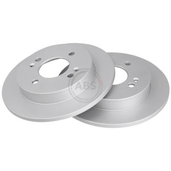 Jeu de 2 disques de frein arrière A.B.S. OEM 584110X500