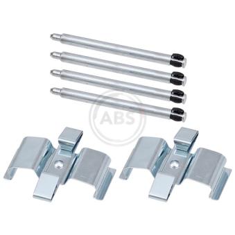 Kit d'accessoires, plaquette de frein à disque A.B.S. 1765Q pour MERCEDES-BENZ VITO E 430 4-matic - 279cv