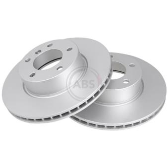 Jeu de 2 disques de frein avant A.B.S. [17662]