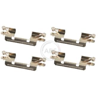 Kit d'accessoires, plaquette de frein à disque A.B.S. 1769Q pour FORD FOCUS 3.0 DCI - 231cv