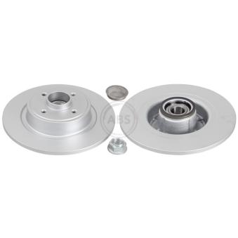 Jeu de 2 disques de frein arrière A.B.S. OEM 7701208230