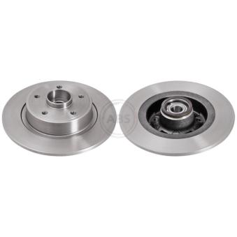 Jeu de 2 disques de frein arrière A.B.S. OEM 7701208850