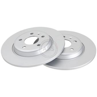 Jeu de 2 disques de frein arrière A.B.S. [17778]