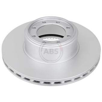 Jeu de 2 disques de frein arrière A.B.S. 17853 pour IVECO DAILY 35S/E. 35C/E - 82cv