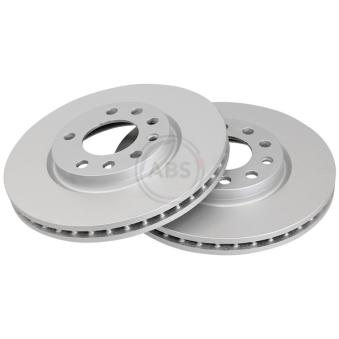 Jeu de 2 disques de frein avant A.B.S. 17854