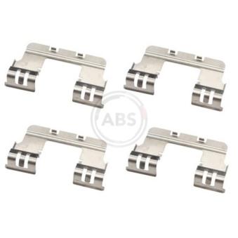 Kit d'accessoires, plaquette de frein à disque A.B.S. [1785Q]