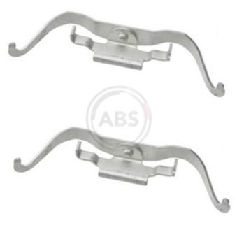 Kit d'accessoires, plaquette de frein à disque A.B.S. 1790Q pour LAND ROVER RANGE ROVER 4.4 D 4x4 - 313cv