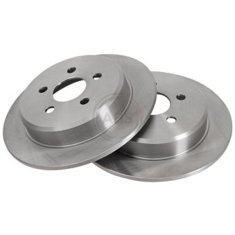 Jeu de 2 disques de frein arrière A.B.S. 17953 pour CITROEN JUMPY 2.4 - 150cv