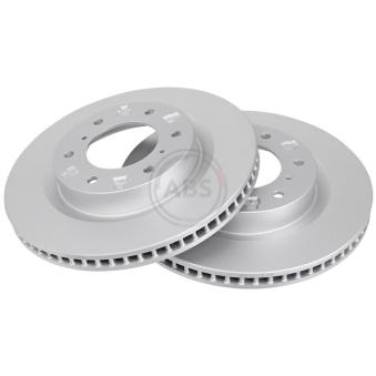 Jeu de 2 disques de frein avant A.B.S. OEM 4615A038