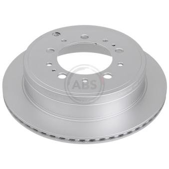 Jeu de 2 disques de frein arrière A.B.S. 17984